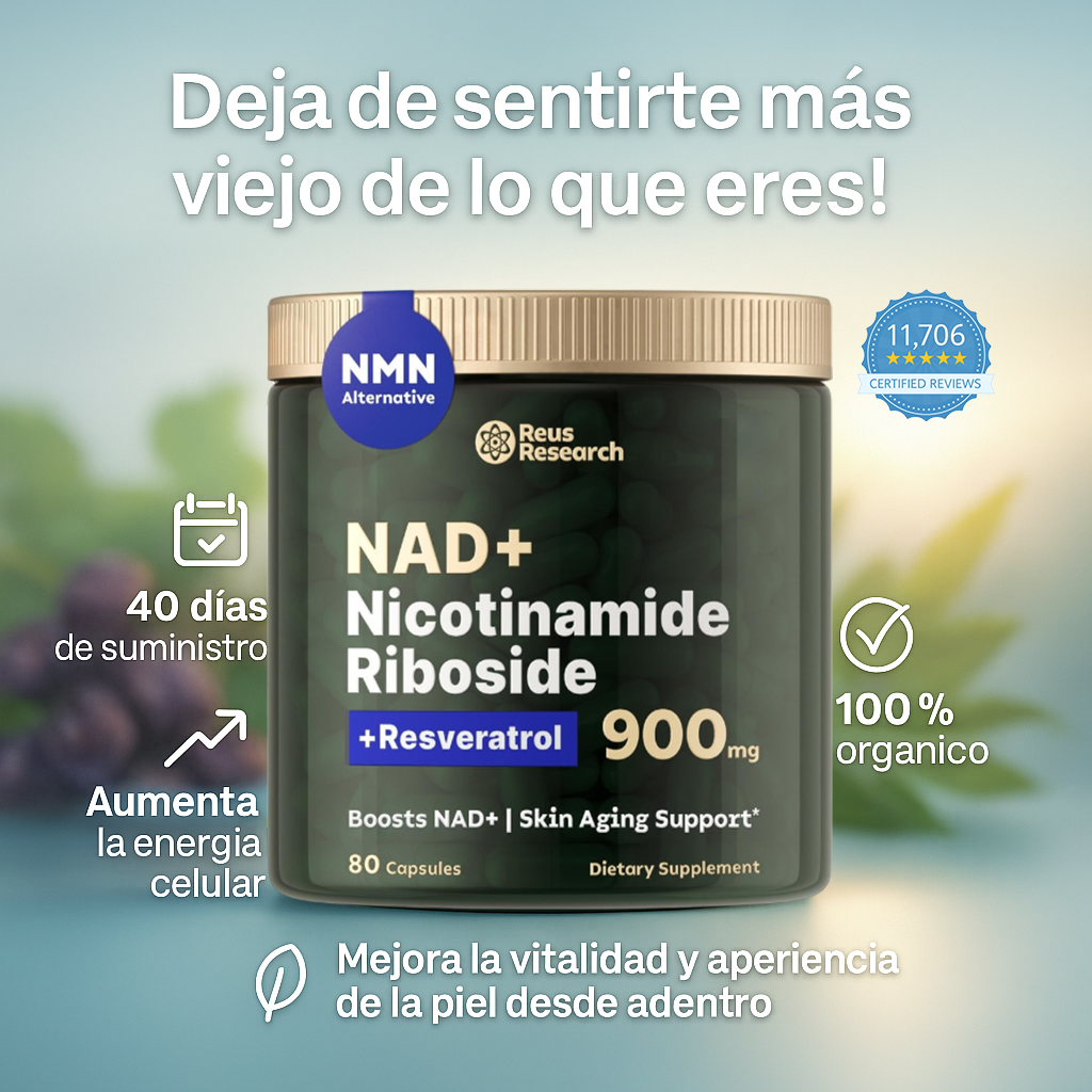 Suplemento NMN de Reus Research