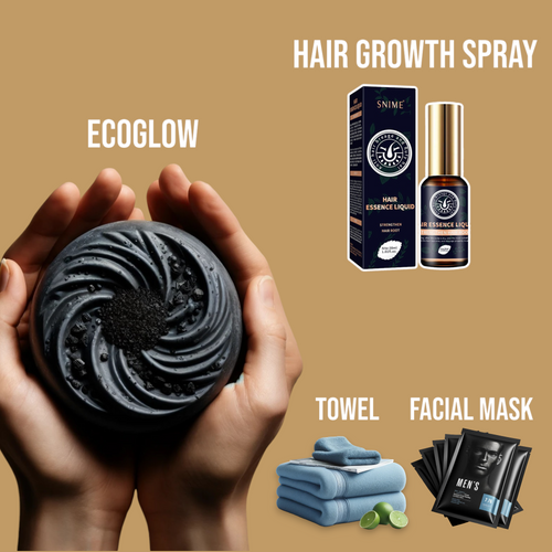 EcoGlow® | Barra rejuvenecedora para canas | Paquete para el cuidado del cabello | 60% de descuento en Black Friday 