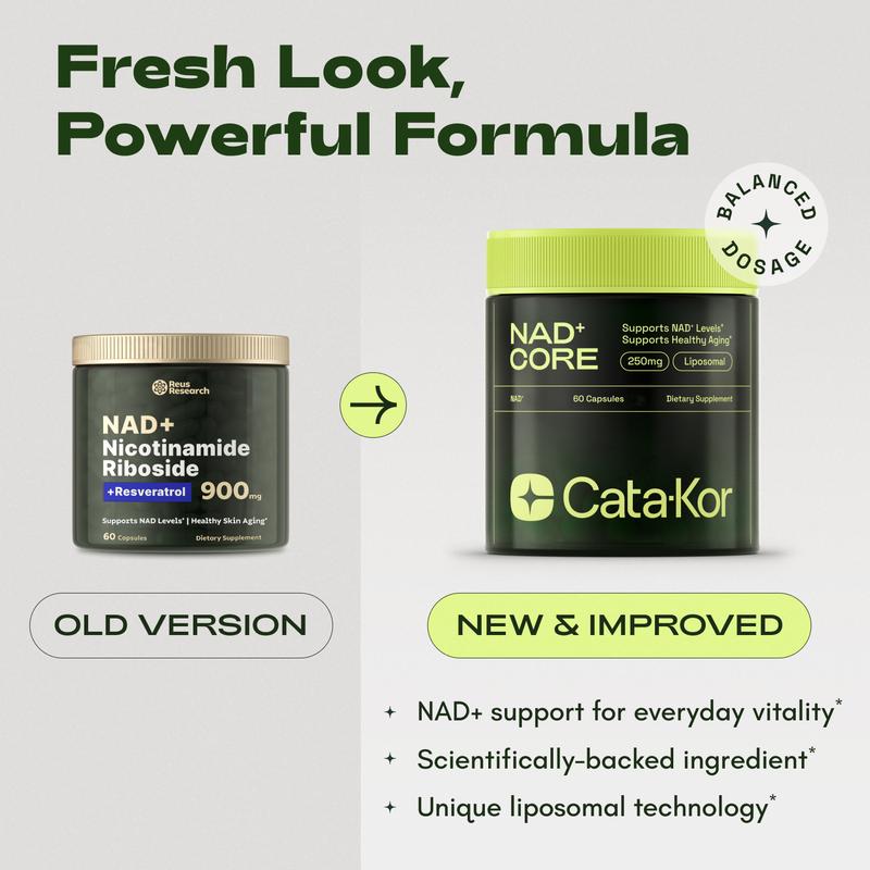 Cata-Kor | Suplemento Potenciador de NAD+