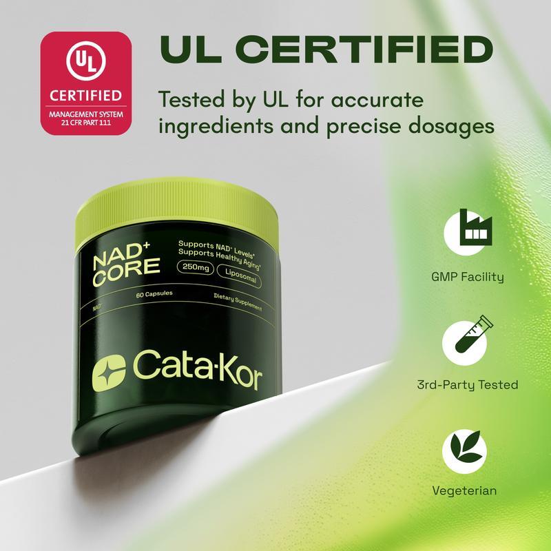 Cata-Kor | Suplemento Potenciador de NAD+